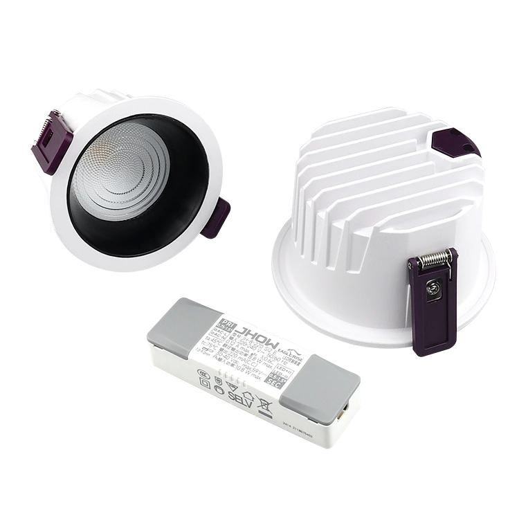 Deep Anti-glare Downlights with Brand Components