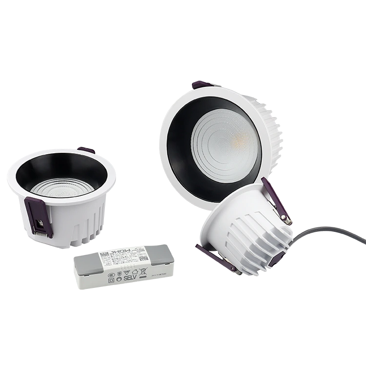 Deep Anti-glare Downlights with Brand Components